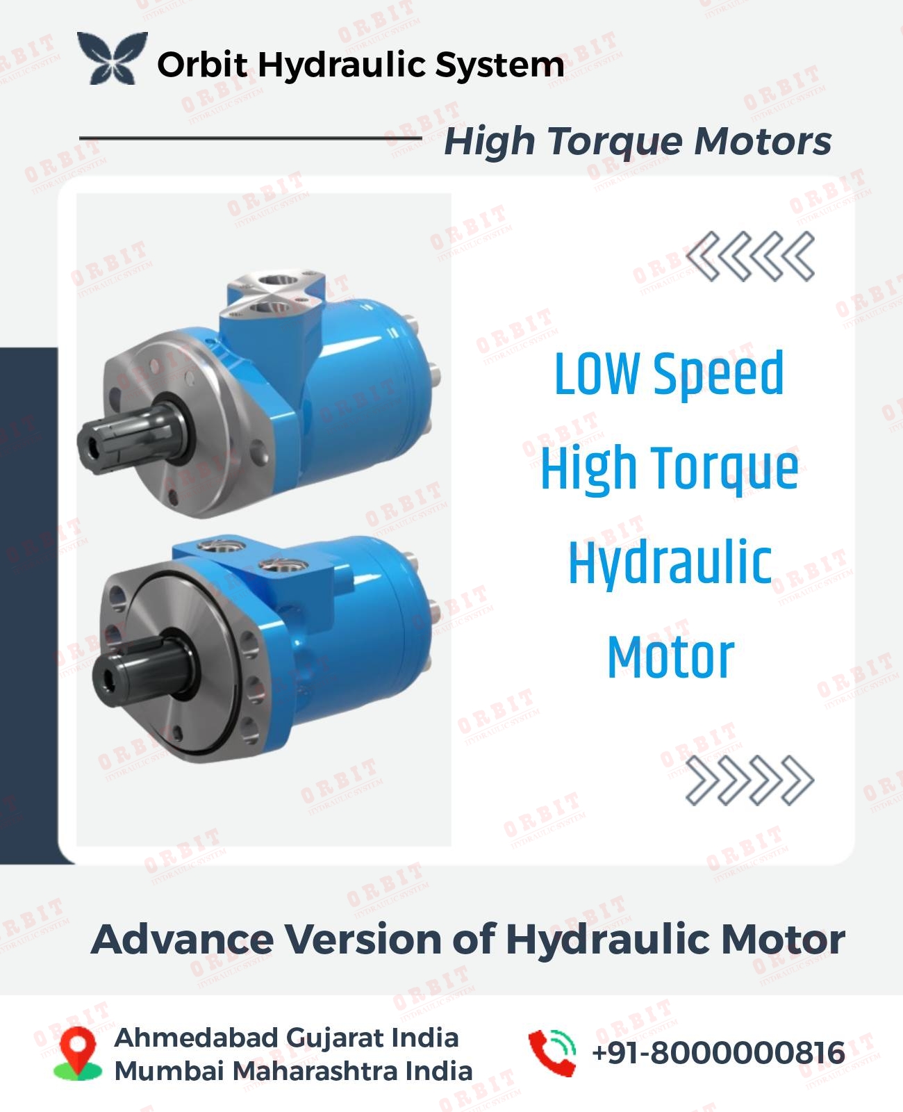 OMRX- 400 11186153 White Hydraulic Motor In Ahmedabad Mumbai Pune Chennai Bangalore Hyderabad Nashik Indore Vasai Thane Coimbatore India